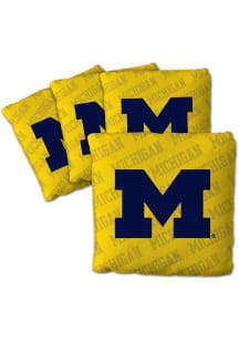 Michigan Wolverines 4 pack Design Corn Hole Bags