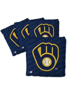 Milwaukee Brewers 4 pack Corn Hole Bags