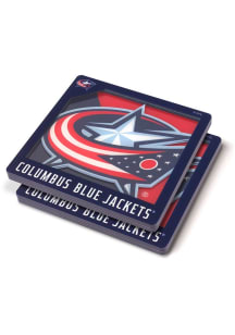 Columbus Blue Jackets 3D Coaster - Navy Blue