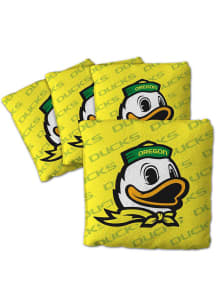 Oregon Ducks 4 pack Design Corn Hole Bags