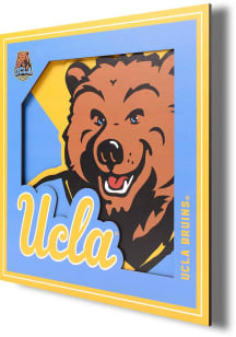 UCLA Bruins 12x12 3D Logo Sign - Blue