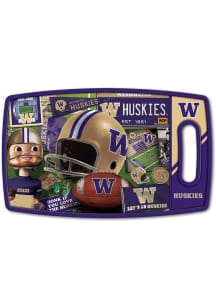 Washington Huskies Retro Cutting Board