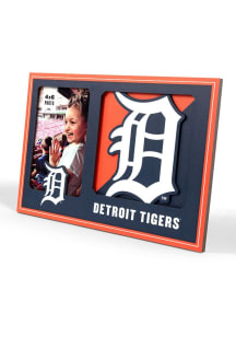 Detroit Tigers 3D Logo Picture Frame - Navy Blue
