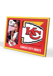 Kansas City Chiefs 3D Logo Picture Frame - Red