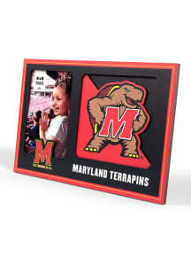Maryland Terrapins 3D Logo Picture Frame - Red