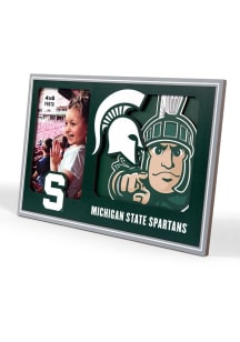Michigan State Spartans 3D Logo Picture Frame - Green
