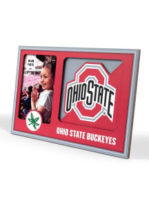 Ohio State Buckeyes 3D Logo Picture Frame - Red