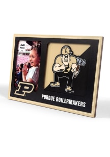 Purdue Boilermakers 3D Logo Picture Frame - Gold
