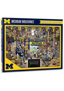 Michigan Wolverines Barnyard Fans 500 Piece Puzzle