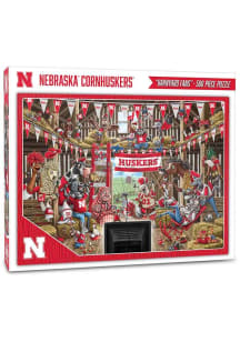 Nebraska Cornhuskers 500pc Barnyard Puzzle