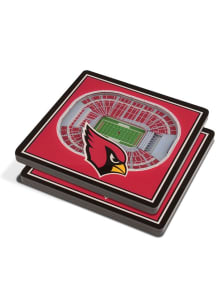 Arizona Cardinals 3D Stadium Coaster - Red