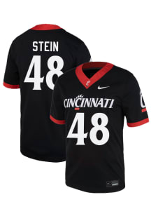 Eli Stein  Nike Cincinnati Bearcats Black NIL Name And Number Football Jersey