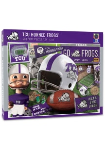 TCU Horned Frogs Retro Puzzle