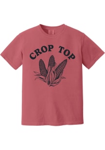 Summit Sportswear Nebraska Red Crop Top Short Sleeve Fashion T Shirt