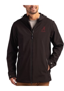 Cutter and Buck Alabama Crimson Tide Mens Black Alumni Camano Light Weight Jacket