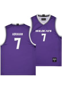 Isaiah Abraham  Campus Ink K-State Wildcats Purple NIL Jersey