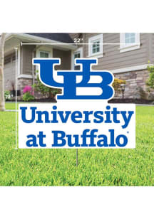 Buffalo Bulls Yard Sign Yard Sign - White