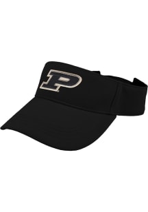 LogoFit Purdue Boilermakers Mens Black Slice Adjustable Visor