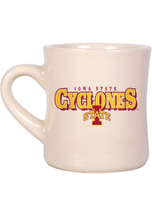 Iowa State Cyclones 12oz Diner Ceramic Mug - White