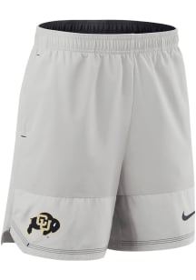 Nike Colorado Buffaloes Mens Ash Dri-Fit Woven Shorts