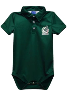 Vive La Fete Mexico National Team Baby Green Bessie Short Sleeve One Piece Polo