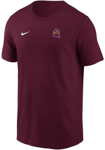Nike Virginia Tech Hokies Maroon Small Logo Legend Short Sleeve T Shirt