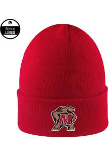 LogoFit Maryland Terrapins Red Southpole Mens Knit Hat