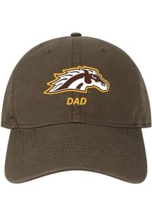Western Michigan Broncos Dad Twill Adjustable Hat - Brown