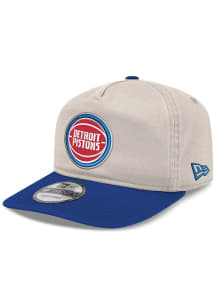 New Era Detroit Pistons Two-Tone 19TWENTY Adjustable Hat - White
