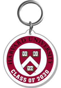 Harvard Crimson 2030 Acrylic Keychain - Maroon