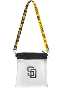 San Diego Padres White 3D Clear Clear Bag