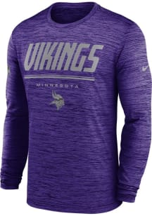 Nike Minnesota Vikings Purple Sideline Long Sleeve T-Shirt