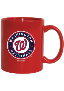 Washington Nationals 20oz Stainless Steel Ceramic Mug - Red