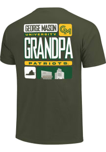 George Mason University Green Campus Squares - Grandpa Short Sleeve T Shirt