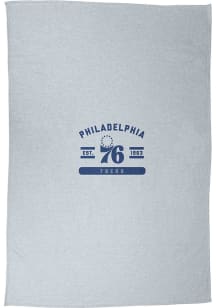 Philadelphia 76ers Primary Sweatshirt Blanket Sweatshirt Blanket