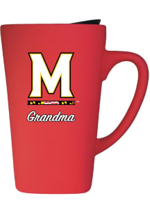 Maryland Terrapins 16oz Grandma Soft Touch Ceramic Mug - Red