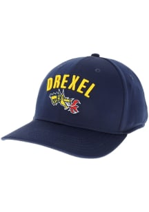 Drexel Dragons Mens Navy Blue CFX Cool Fit Flex Hat