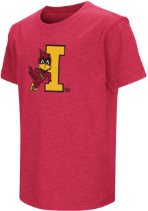 Colosseum Iowa State Cyclones Youth Cardinal Leaning Cy Short Sleeve T-Shirt