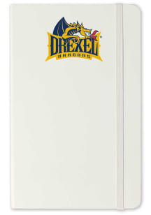 Drexel Dragons Top Center Logo Journals - White