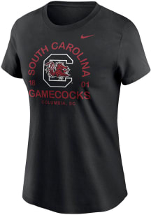 Nike South Carolina Gamecocks Womens White Arch Core Short Sleeve T-Shirt