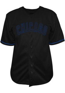 Pete Crow-Armstrong Chicago Cubs Profile Black Pop Jersey Big and Tall