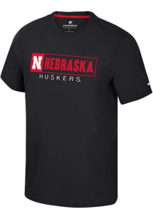 Colosseum Nebraska Cornhuskers White Rabban Short Sleeve T Shirt