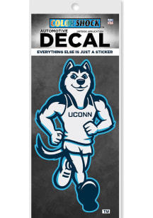 UConn Huskies Jonathan Cross Country Auto Decal - Navy Blue