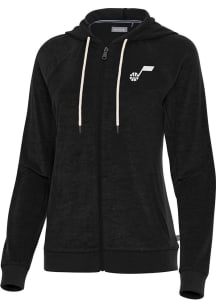 Antigua Utah Jazz Womens Navy Blue Favorite Long Sleeve Full Zip Jacket