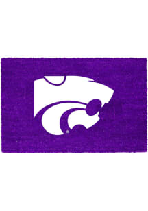 K-State Wildcats Color Coir Fiber Door Mat