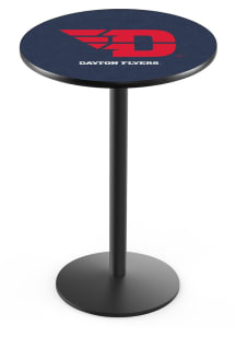Dayton Flyers Black Round Base Pub Table