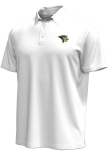Under Armour Lindenwood Lions Mens White T2 Short Sleeve Polo