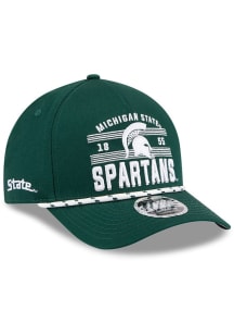 New Era Michigan State Spartans March Madness 9FORTY Modern Crown Adjustable Hat - Green