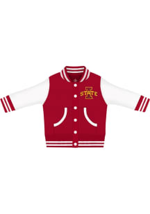 Iowa State Cyclones Toddler Cardinal Varsity Outerwear Light Weight Jacket