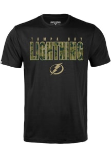 Levelwear Tampa Bay Lightning Black Richmond Protect Short Sleeve T Shirt